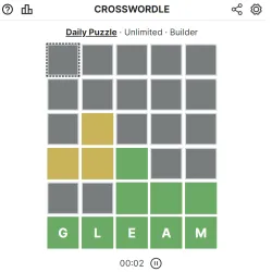 Crosswordle