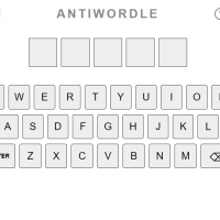 Play Antiwordle now!