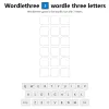 Wordlethree