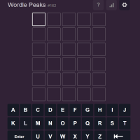 Play Wordle Peaks now!