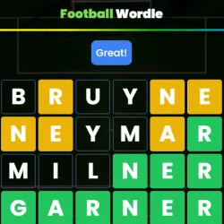 Football Wordle