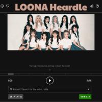 Play LOONA Heardle now!