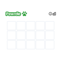 Play Pawrdle now!