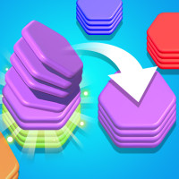 Play Hexa Sort 3D now!