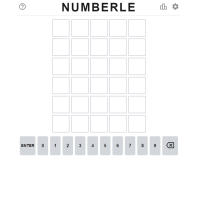 Play Numberle now!