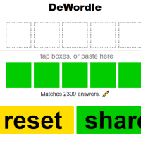 Play DeWordle now!