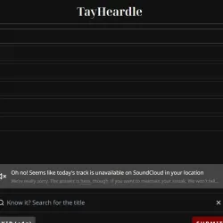 TayHeardle