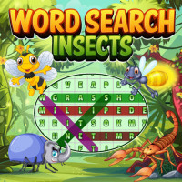 Play Word Search Insects now!