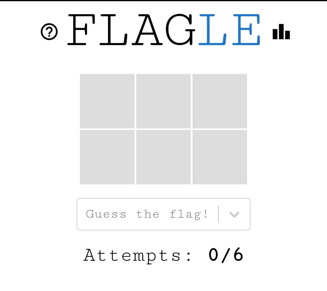 Introduction to #flagle! A flag guessing game. #flagle #flags #wordle