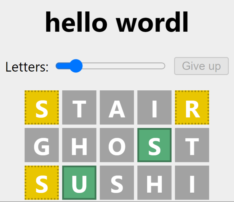 Hello Wordl