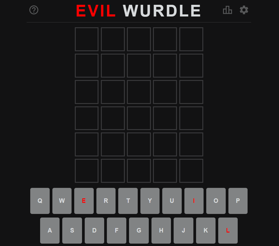 Evil Wurdle